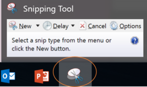 - The Snipping Tool image, stored in PNG format.